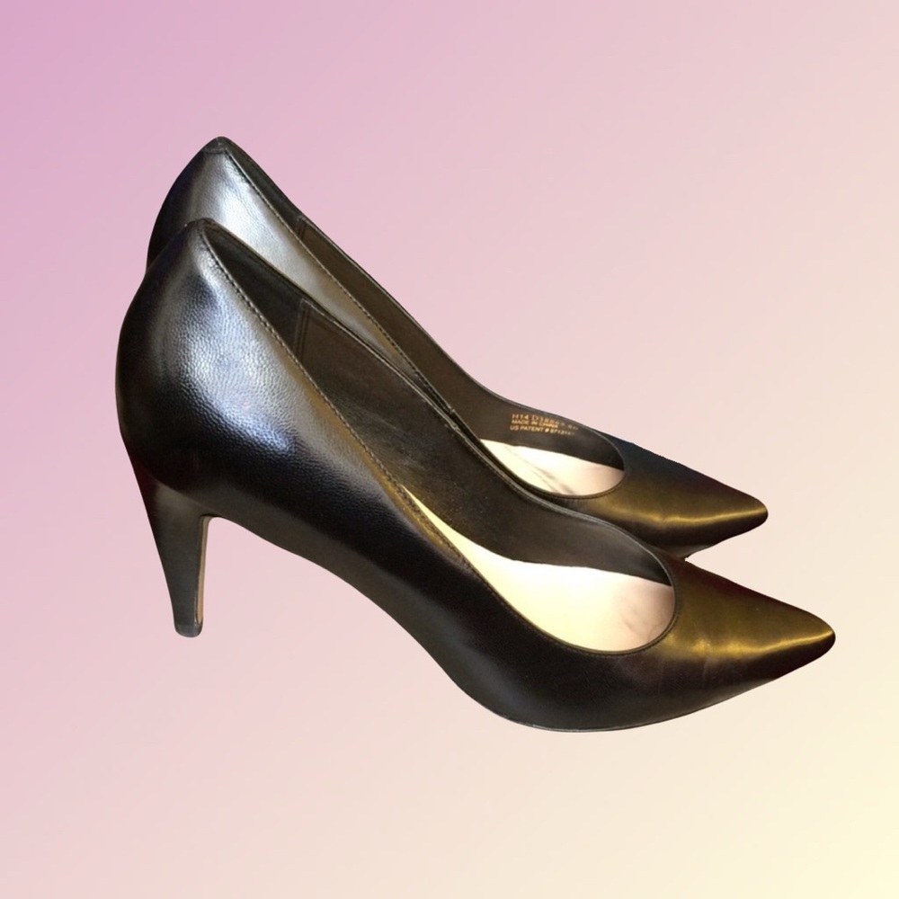 🌟Cole Haan Air Juliana Pump - Black Leather Sz 8B👠